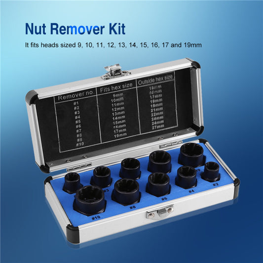 10pcs nut removal tool