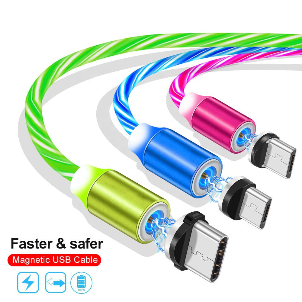 Light Magnetic Micro USB Cable