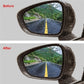 2Pcs/set Rainproof Car Accessories Car Mirror Window Clear Film Membrane Anti Fog Anti-glare Waterproof Sticker Driving Safety